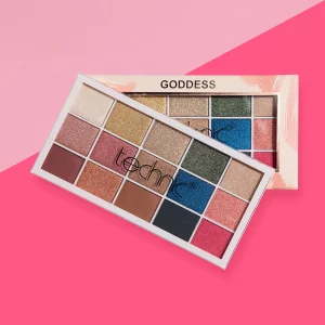 پالت سایه گادنس تکنیک 15 رنگ مدل Goddess Pressed Pigment حجم 30 گرم 