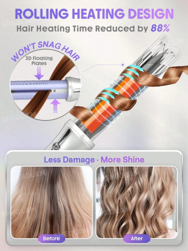 دستگاه فر کننده باد سرد اتوماتیک شیگلم مدل Airflow Styler Pro سایز 25mm