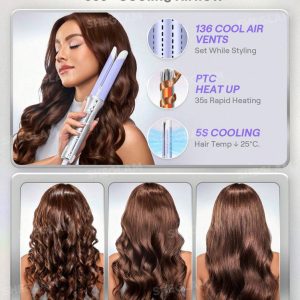 دستگاه فر کننده باد سرد اتوماتیک شیگلم مدل Airflow Styler Pro سایز 25mm