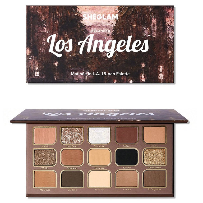پالت سایه 15 رنگ شیگلم Sheglam مدل Matinee In L.A