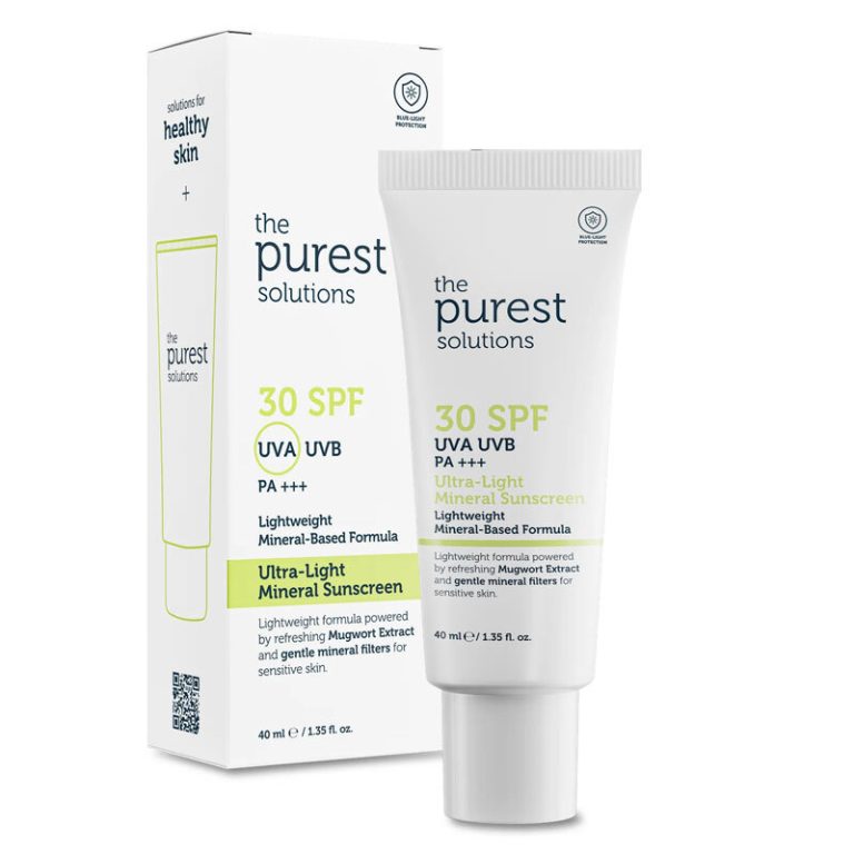 کرم ضد آفتاب فیزیکی با SPF 30 د پیورست سولوشنز مدل Mineral Filtreli حجم ۴۰ میل