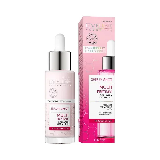سرم جوانساز مولتی‌پپتید اولاین مدل Multi Peptide Anti-Aging حجم 30 میل 
