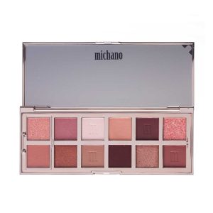 پالت سایه ۱۲ رنگ میچانو مدل VIOLET DUST