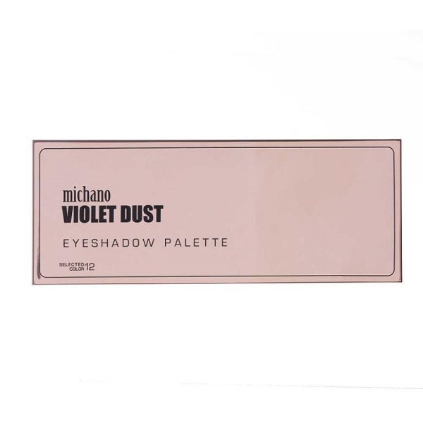 پالت سایه ۱۲ رنگ میچانو مدل VIOLET DUST
