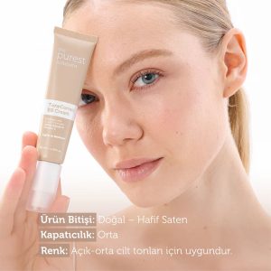 بی‌بی‌کرم ضد لک و اصلاح‌کننده رنگ پوست د پیورست سلوشنز با SPF50+ حجم ۴۰ میل