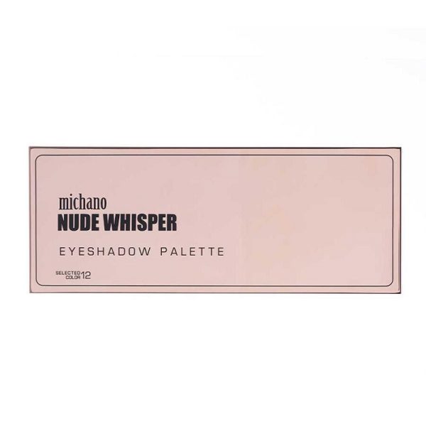 پالت سایه چشم ۱۲ رنگ میچانو مدل Nude Whisper