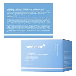 کرم کپسولی مدی کیوب Medicube هیالورونیک اسید و پانتنول آبرسان عمیق 55 گرم