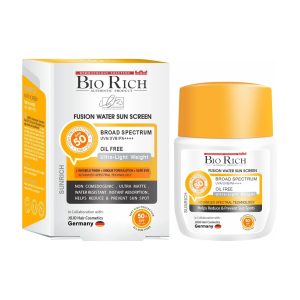 فلویید ضد آفتاب بی رنگ SPF50 فیوژن واتر بایوریچ 50 میل