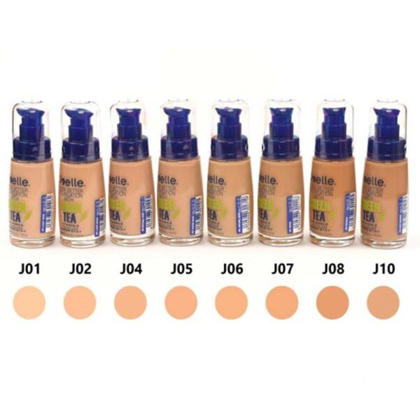 کرم پودر جویل مدل چای سبز شماره j04 رنگ NATURAL ROSE حجم 30 میل