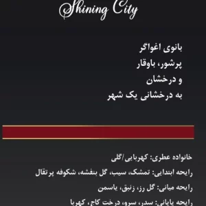 ادوپرفیوم شاینینگ سیتی کوردوبا زنانه مدل Shining City حجم 100 میل