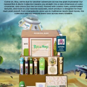 هایلایتر چندرنگ شیگلم مدل Interdimensional کالکشن ریک و مورتی