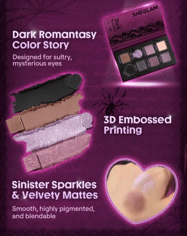 پالت سایه چشم شیگلم مدل Dark Romantasy