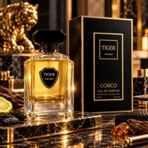 ادو پرفیوم مردانه کوبکو مدل Tiger با رایحه معتدل 100 میل