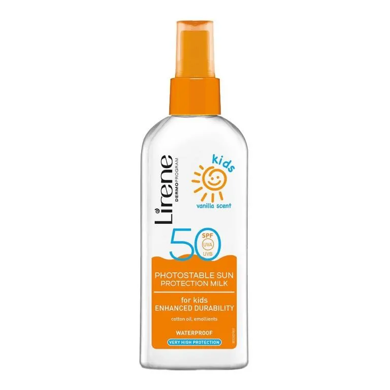 لوسیون ضد آفتاب کودک لایرن SPF 50 حجم 150 میل