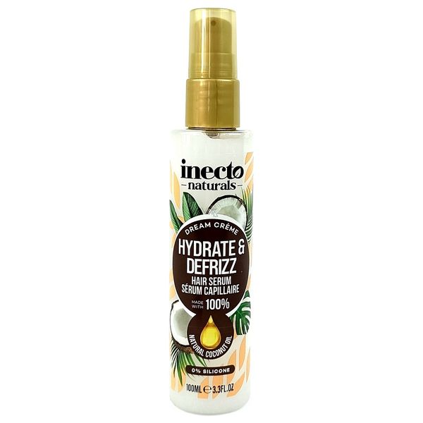 سرم مو اینکتو نارگیل مدل Hydrate And Defrizz آبرسان مو 100 میل