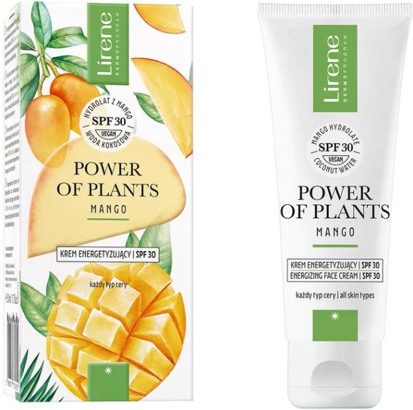 کرم روز انرژی‌بخش و ضد آفتاب مانگو پاور آف پلنتس لایرن با SPF 30 حجم ۵۰ میل