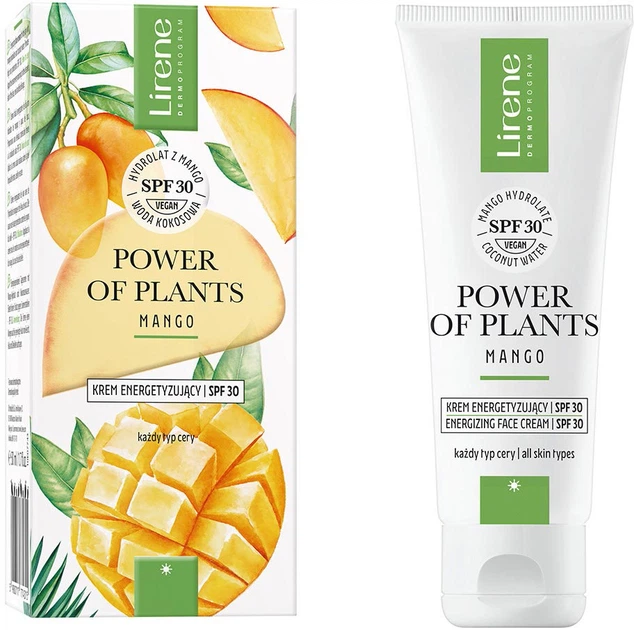 کرم روز انرژی‌بخش و ضد آفتاب مانگو پاور آف پلنتس لایرن با SPF 30 حجم ۵۰ میل