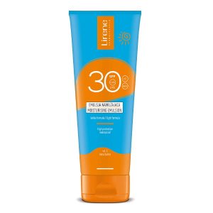 امولسیون ضد آفتاب و مرطوب کننده لایرن SPF 30 مناسب صورت و بدن 120 میل