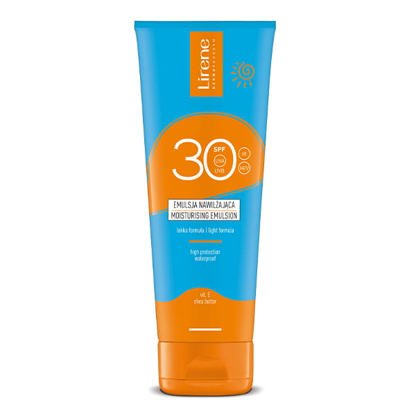 امولسیون ضد آفتاب و مرطوب کننده لایرن SPF 30 مناسب صورت و بدن 120 میل