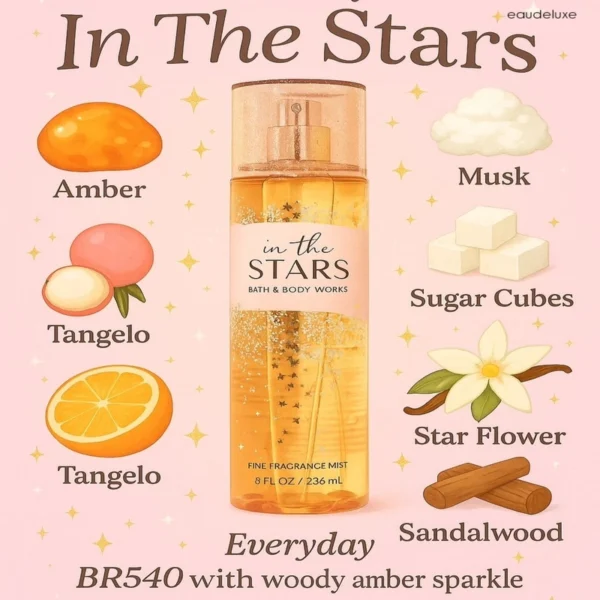 بادی اسپلش بث اند بادی ورکس رایحه In The Stars حجم 236 میل