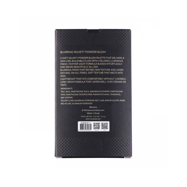 پالت رژگونه مات 3 رنگ میچانو شماره MB-440