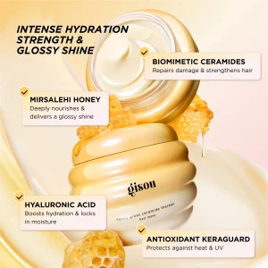 ماسک‌مو هانی گلاس گیسو مدل سرامید تراپی Honey Gloss حجم 230 میل
