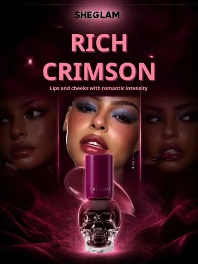 تینت جمجمه Rich Crimson شیگلم حجم 3/5 میلی لیتر