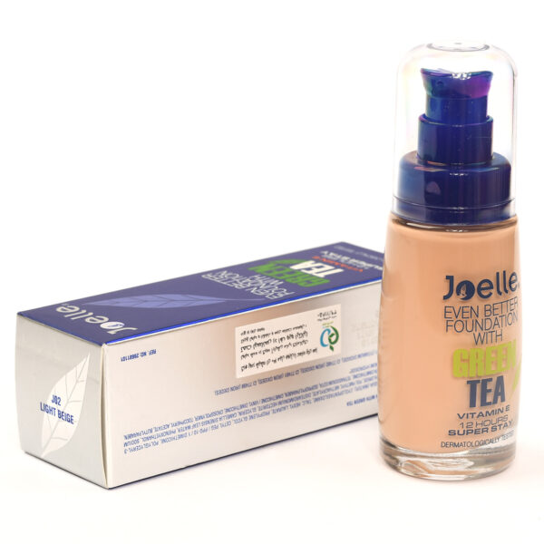 کرم پودر جویل مدل چای سبز شماره j04 رنگ NATURAL ROSE حجم 30 میل