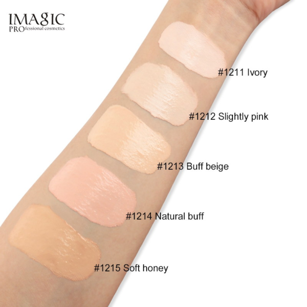 کرم پودر سبک و فول کاور آی مجیک شماره 1212 رنگ کمی صورتی 30 میل