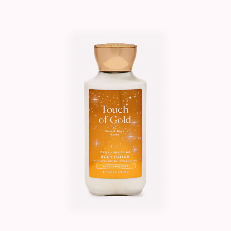 لوسیون بدن بث اند بادی مدل Touch of gold حجم 236 میل