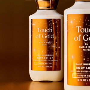لوسیون بدن بث اند بادی مدل Touch of gold حجم 236 میل