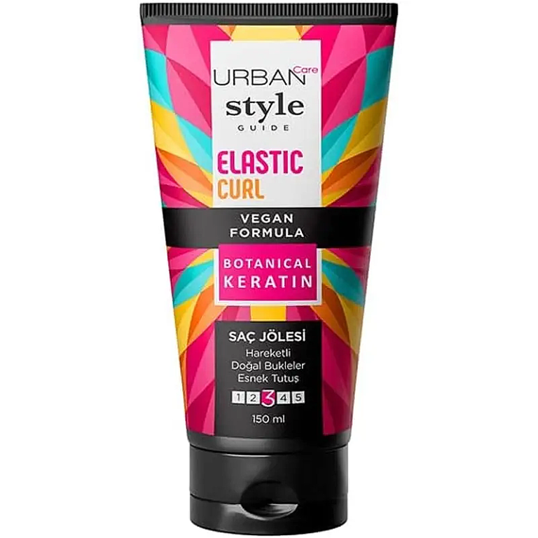 ژل مو تیوپی اوربن کر مدل Elastic Curl موهای فر 150 میل