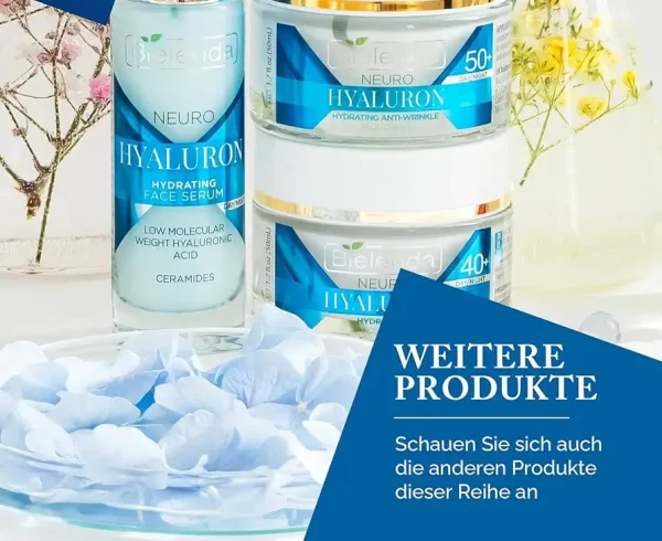 کرم Neuro Hialuron40+ بیلندا روز و شب حجم 50 میلی‌لیتر