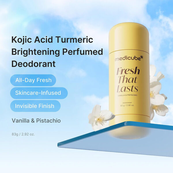 مام وانیل و پسته مدیکیوب مدل Fresh That Lasts حجم 83 گرم
