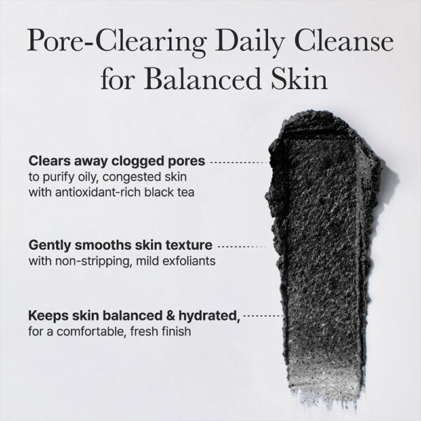 شوینده موچی چای سیاه و یوجا آرنسیا مدل Clarifying وزن 120 گرم